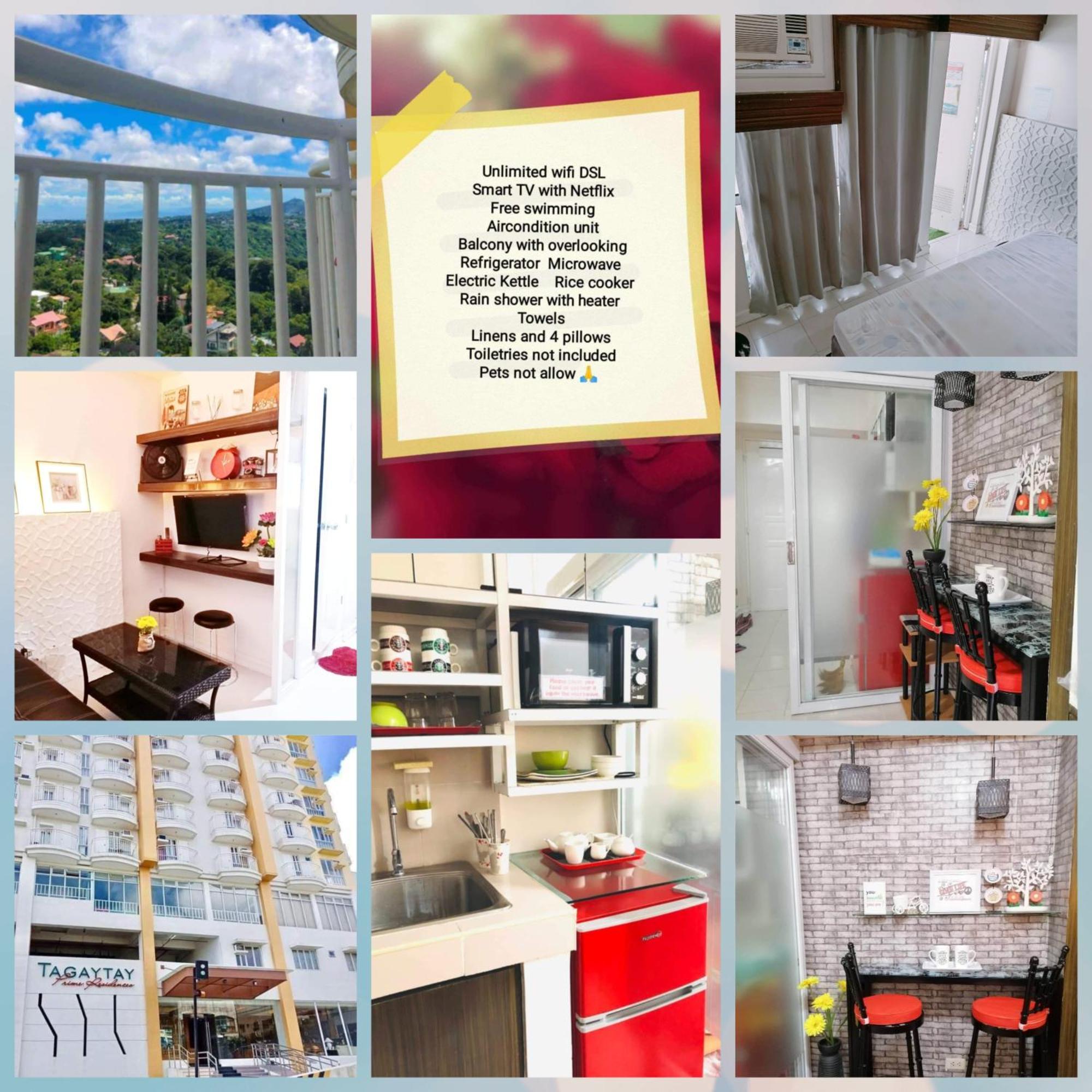 Tagaytay Condo With Overlooking Tagaytay City ภายนอก รูปภาพ